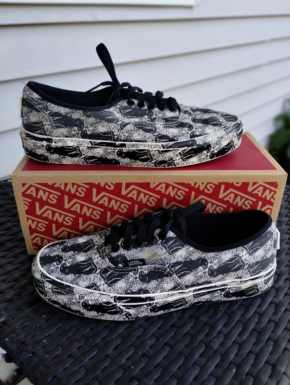 Vans x Opening Ceremony Leopard Print Authentic Sneakers Men’s 8 Women’s 9.5